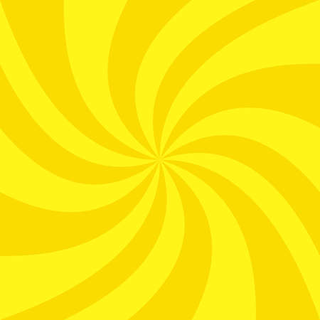 Abstract golden summer spiral sunbeam backgroundのイラスト素材