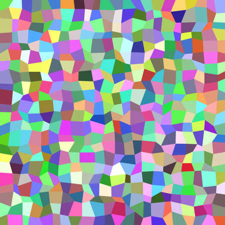 Colorful rectangle mosaic background - polygonal vector design from rectanglesのイラスト素材