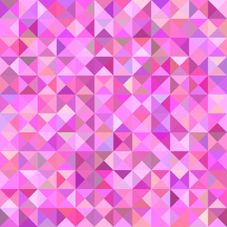 Geometric abstract triangle mosaic pattern background - vector graphicのイラスト素材