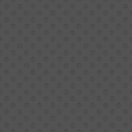 Seamless cutout circle pattern texture background - spatial geometrical vector graphic with shadow effectのイラスト素材