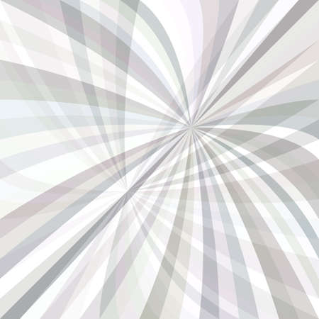 Curved ray burst background - vector graphic from curves in light grey tones with opacity effectのイラスト素材