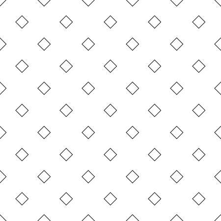 Abstract black and white diagonal square pattern  - simple halftone geometricalのイラスト素材