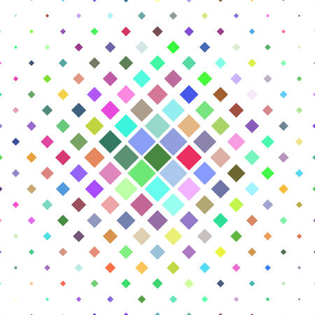 Abstract multicolored diagonal square patternのイラスト素材