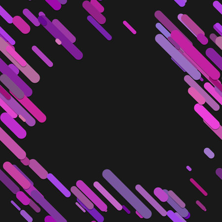 Color abstract chaotic rounded diagonal stripe pattern.