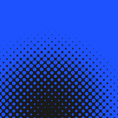Halftone dotted pattern background design  on abstract vector graphicのイラスト素材