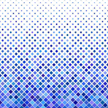 Colored square pattern background design geometric vector illustration from diagonal squares in blue tones.のイラスト素材