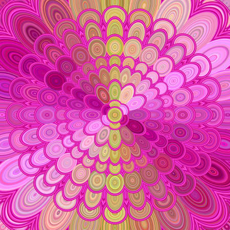 Abstract flower mandala background  vector love concept graphic designのイラスト素材