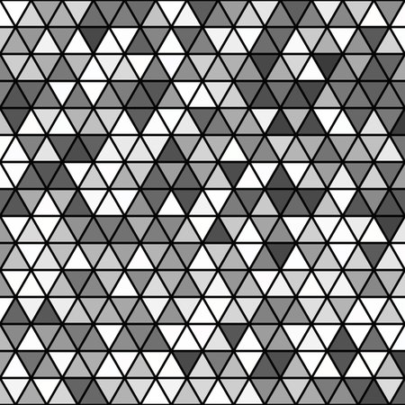 Retro geometrical triangle pattern background - vector design