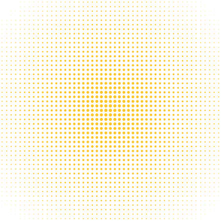 Halftone dotted pattern background design - abstract vector illustrationのイラスト素材