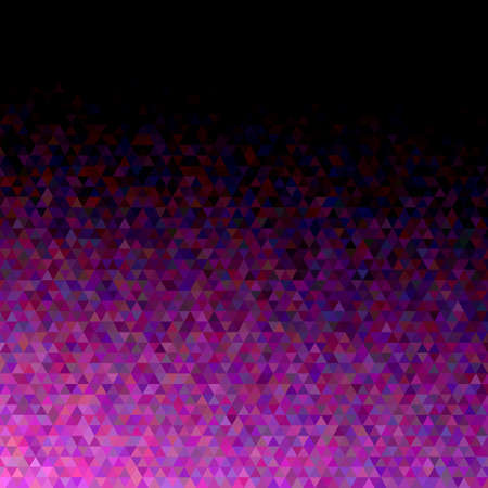 Polygonal abstract tiled triangle background modern vector graphic design with regular triangles in pink tones.のイラスト素材