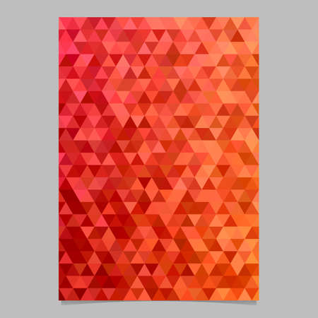Color abstract brochure template design - polygonal vector backgroundのイラスト素材