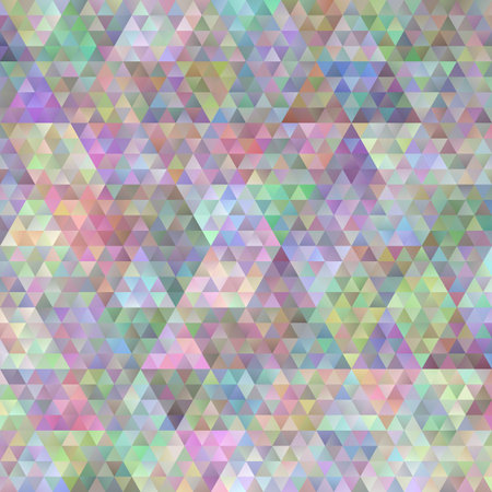 Gradient retro triangle background - vector graphic design