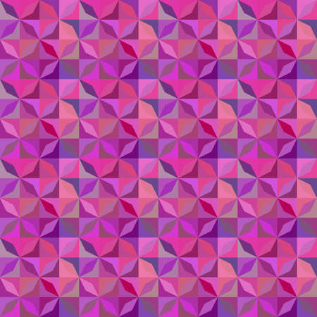 Purple abstract stripe mosaic pattern background - seamless illustrationのイラスト素材