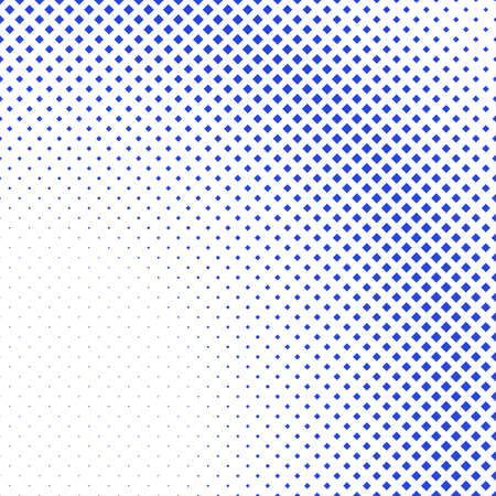 Geometric abstract halftone square pattern background - vector graphicのイラスト素材