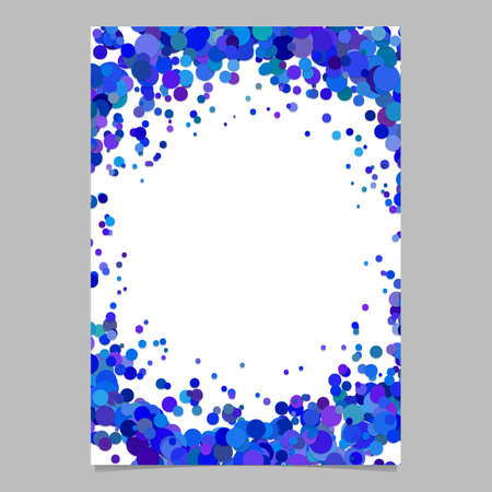 blank abstract dispersed confetti dot flyer background free flyers backgrounds