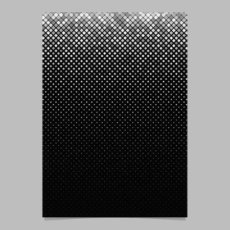 Geometric diagonal square pattern background brochure template - vector designのイラスト素材