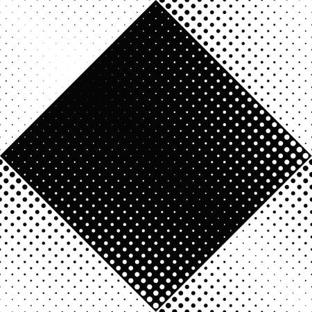 Abstract seamless black and white dot pattern backgroundのイラスト素材