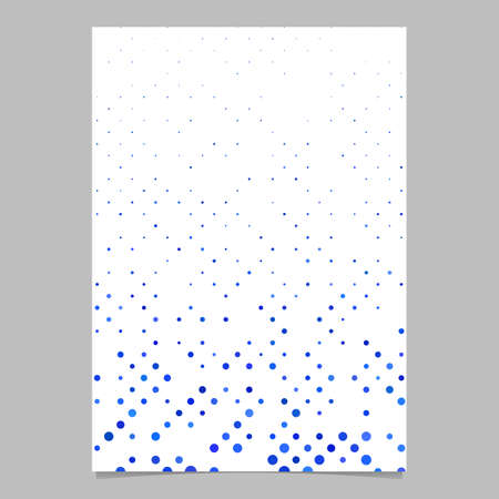 Abstract dot pattern background brochure templateのイラスト素材