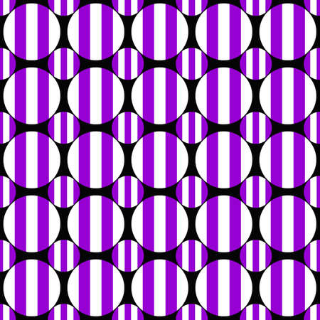 Simple seamless pattern - vector circle backgroundのイラスト素材