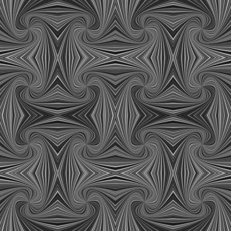 Grey psychedelic abstract seamless striped swirl pattern backgroundの写真素材
