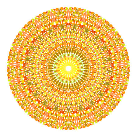 Floral mandala design - vector graphic designのイラスト素材