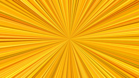 Orange abstract hypnotic striped sun burst background design - vector explosion graphicのイラスト素材