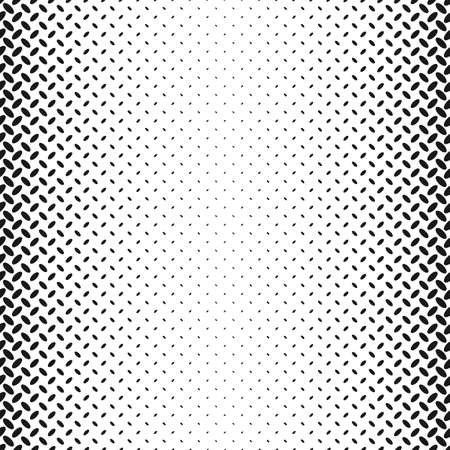 Monochrome halftone ellipse pattern backgroundのイラスト素材