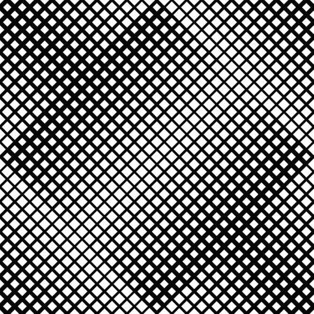 Black and white abstract square pattern background designのイラスト素材