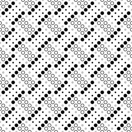 Seamless geometrical abstract circle pattern background designのイラスト素材