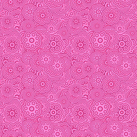 Abstract seamless floral pattern background designのイラスト素材