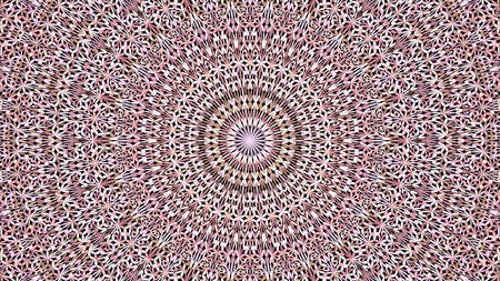 Pink floral garden mandala pattern background designの写真素材