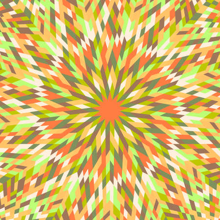 Geometrical abstract round tile mosaic pattern backgroundのイラスト素材