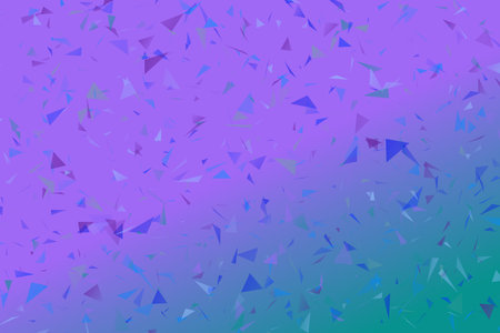 Random gradient abstract triangle particle landing page background