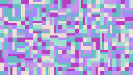 Colorful random chaotic geometrical mosaic pattern backgroundのイラスト素材
