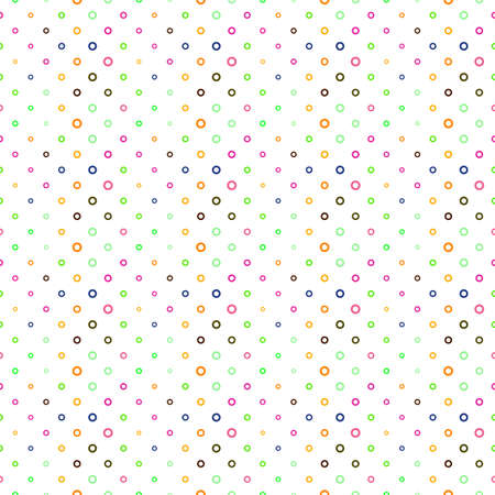 Colorful circle pattern background - abstract vector illustrationのイラスト素材