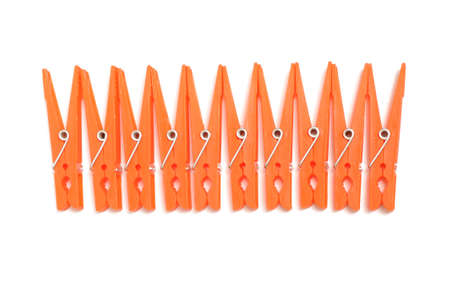 Clothes pegsの写真素材