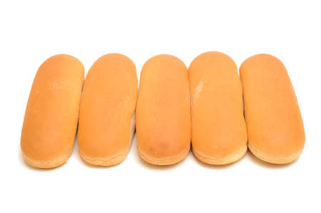 Hot dog rollsの写真素材