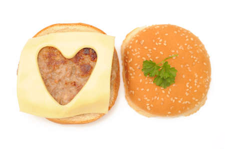 love cheesburgerの写真素材
