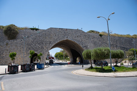 Heraklion, Greece 15 May 2022, The Bethlehem Gate in Heraklionのeditorial素材