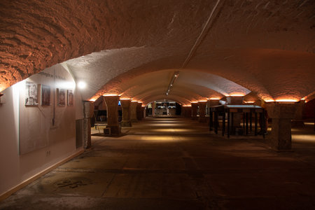 Hamburg, Germany 22 June 2022, The crypt of the main church St. Michaelis in Hamburgのeditorial素材