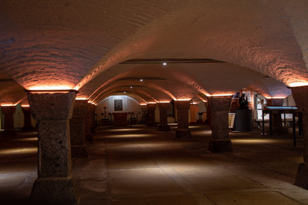 Interior view of the Basilica of Our Lady of the Rosary.