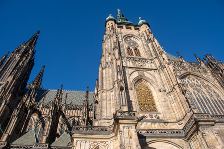 St. Vitus Cathedral in Pragueの写真素材