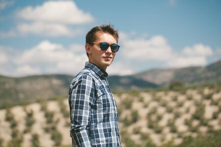 Young man portrait.の写真素材