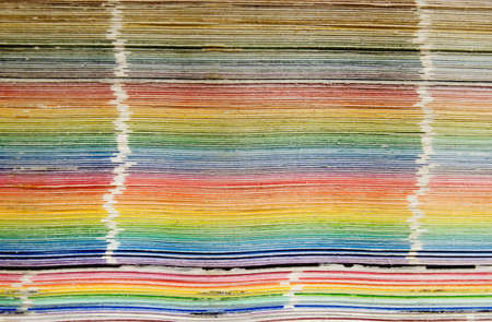 close-up of a color swatchの写真素材