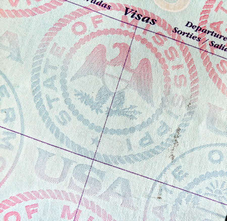 inside of us passportの写真素材
