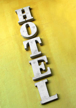  hotel sign       の写真素材