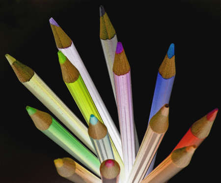 pencils abstract       の写真素材