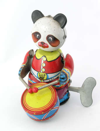 music panda   retro toy      の写真素材