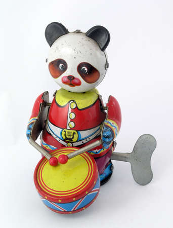 music panda retro toy      の写真素材
