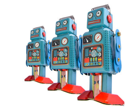 robot toysの写真素材